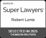 Super Lawyers Robert Lantz - thompson reuters 2025