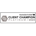 Martha A. Wieler client champion platinum 2024