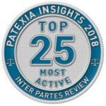 Andrew G. DiNovo Top 25 best performing Patexia Insight