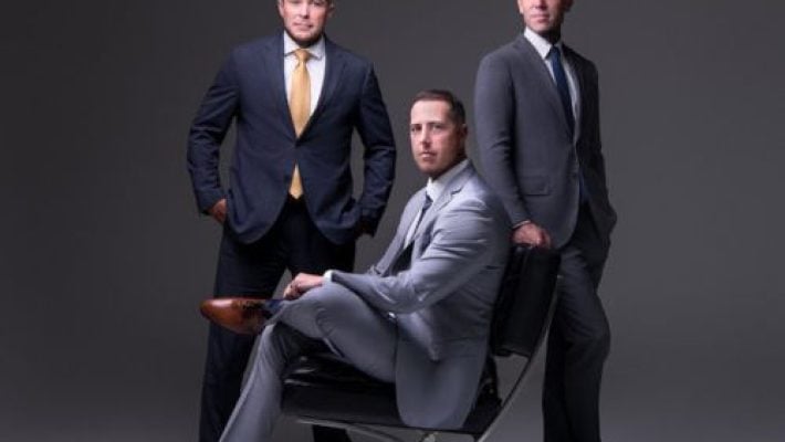 Adam Barlow With Colleagues