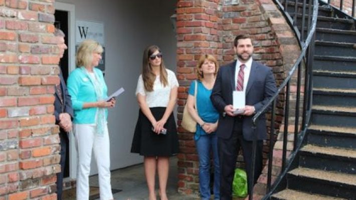 Adam D. Woods With Colleagues
