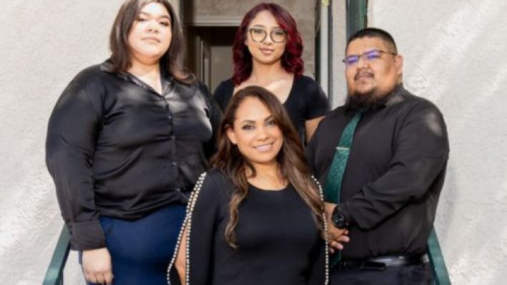 Adriana Pereyra with team