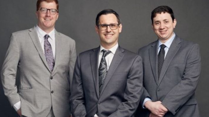 Alex Sullivan, Luke Homen and Colin Barrett
