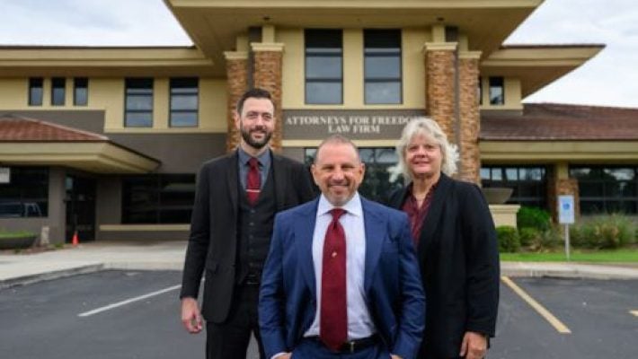 Andrew C. Marcantel With Team