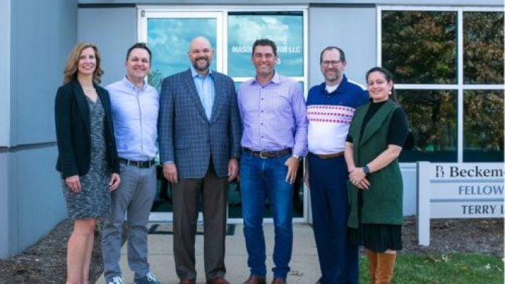 Andrew M. Bleyer With Team