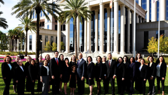 Barry Ansbacher with team