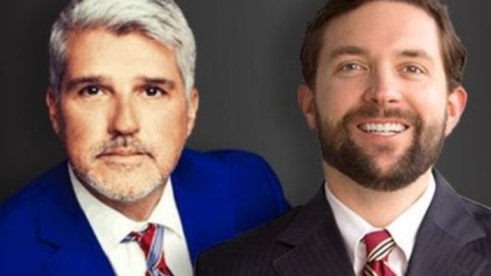 Bennett J. Schiller III with team mate