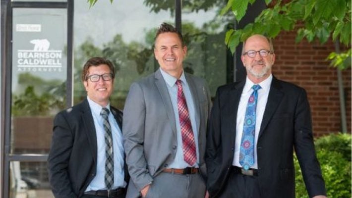 Brad H. Bearnson With Team