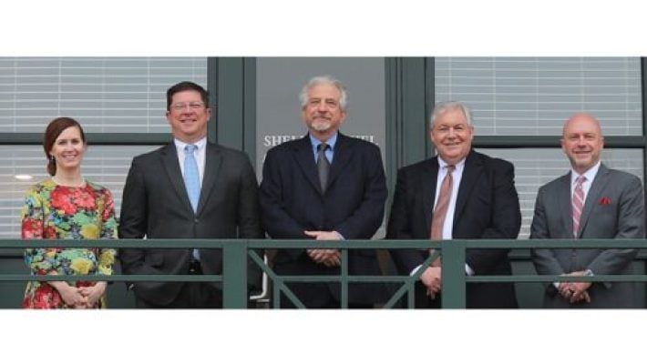 Branson A. Pethel with His Colleagues