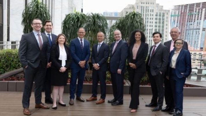 Brett M. Amron With Colleagues