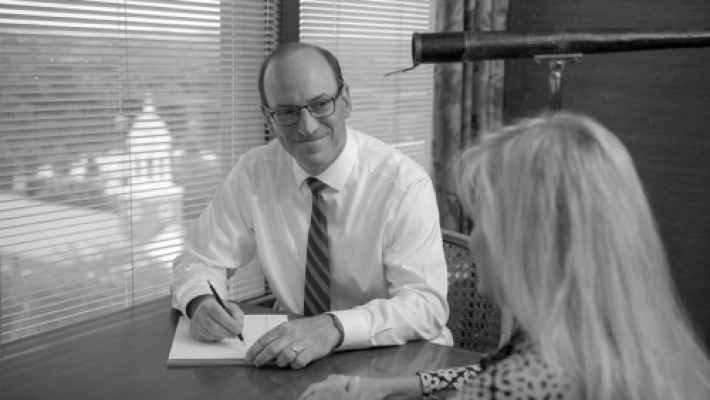 Brian T. Mirshak working