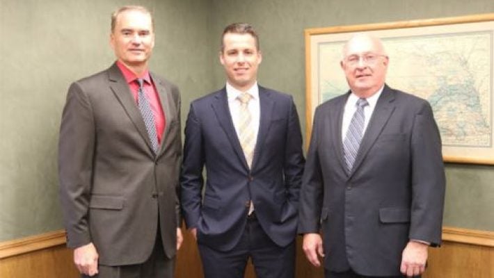 Brian W. Copley With Team