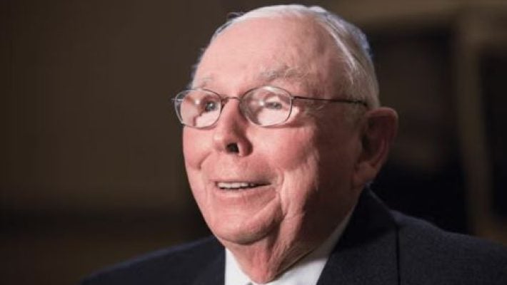 Charles Thomas (“Charlie”) Munger solo