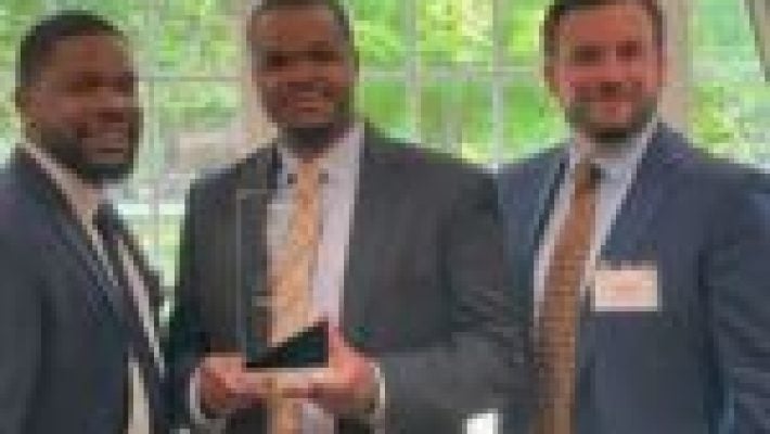 Christopher Nalls With Team