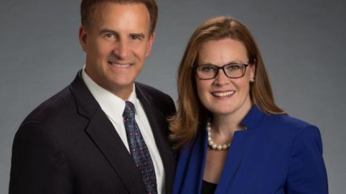 Colleen Holmes Holcomb With Partner