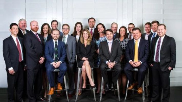 Colton Adams with team