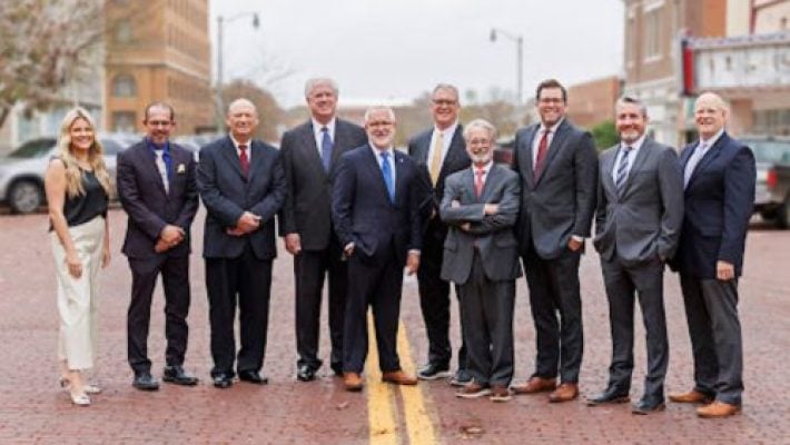 Craig N. Brackeen With Team