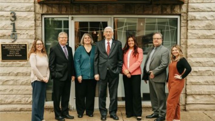 David A. Cox With Team