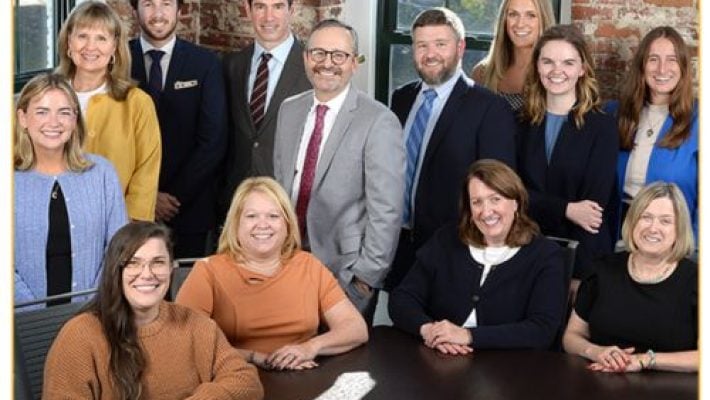 David G. Webbert with team