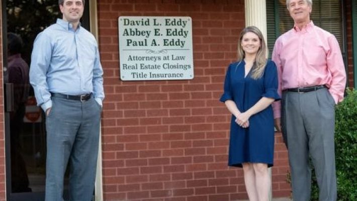 David L. Eddy With Team