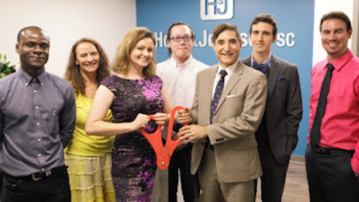 Dera L. Johnsen-Tracy With Team