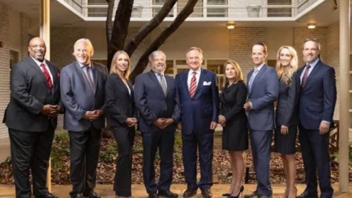 Donald F. Samuel with team