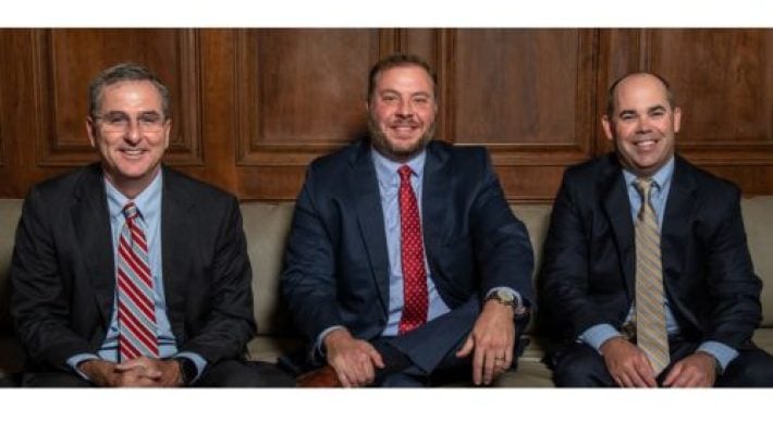 Douglas P. Mcmanamy with His Colleagues