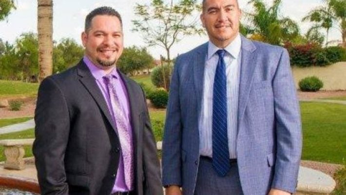 Edwin Ramos with team