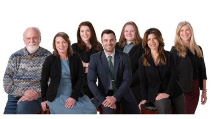 Ellen B. LaPlante With Team