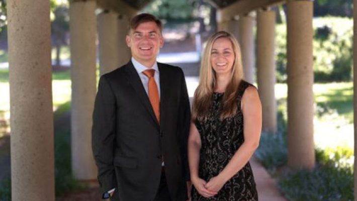 Erik H. Olson With Partner
