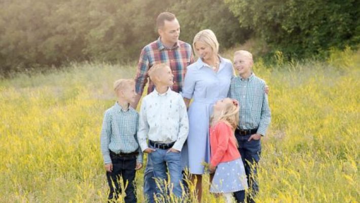 Eryn B. Rogers with family