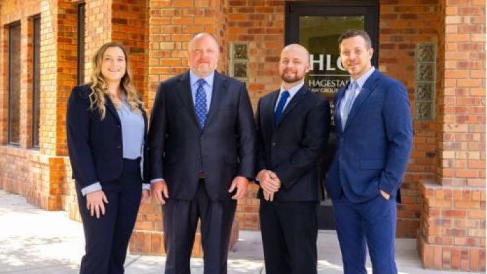 G. Patrick HagEstad with team