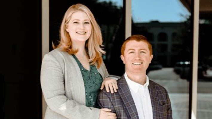 Heath Sullivan with team