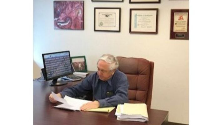 Ike Shulman at office