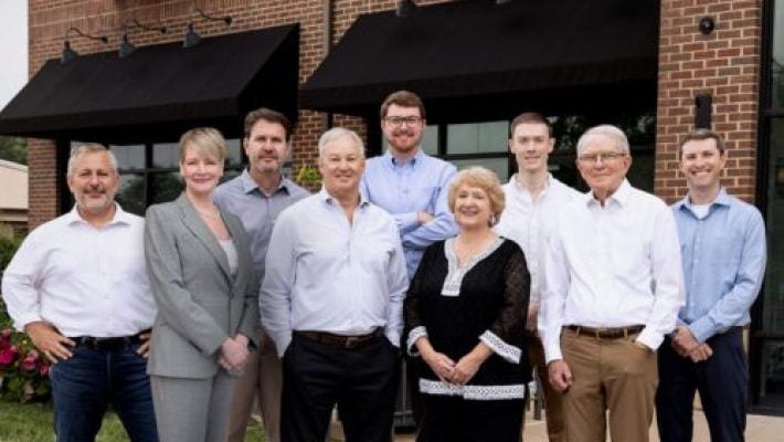 J. Michael Ponder with team