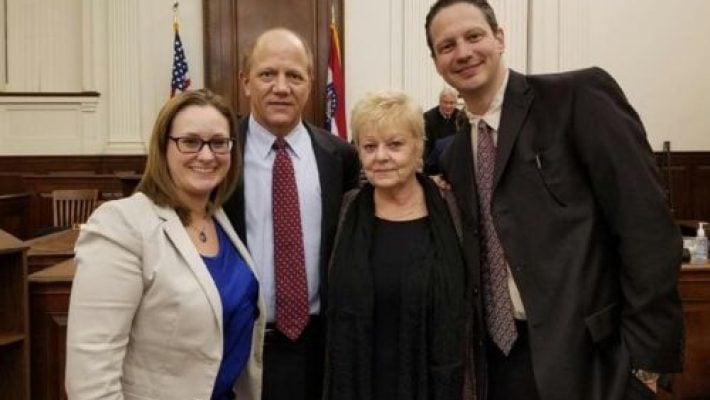 James G. Onder with team