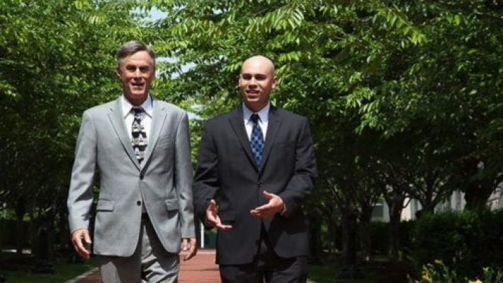 Jarrett Schreck With Colleagues