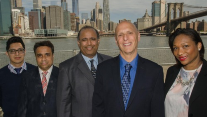 Jeffrey Peltz with team