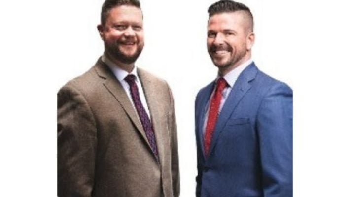 Jeremy D. Pekas with team mate