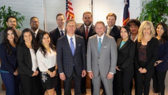 Jim M. Perdue Jr. with team