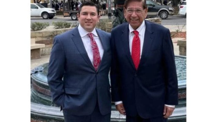 Joe A. Gamez with partner