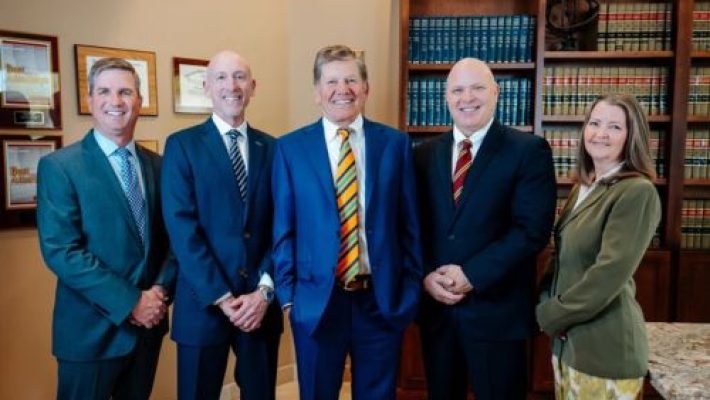 John A. Micheaels with team
