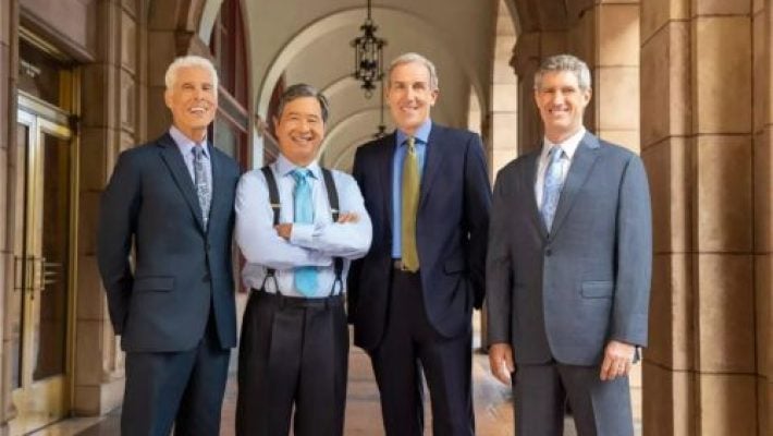 John D. Yamane With Colleagues