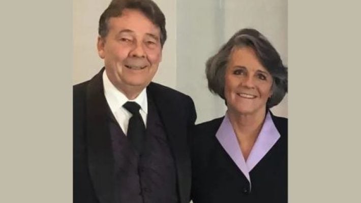John F. Kerscher With Partner