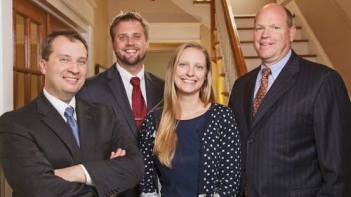 John N. Spicer With Team
