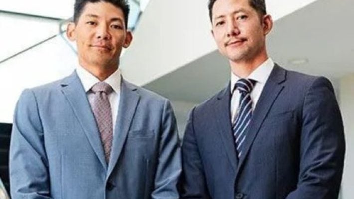 Jonathan J. Lo With Colleague