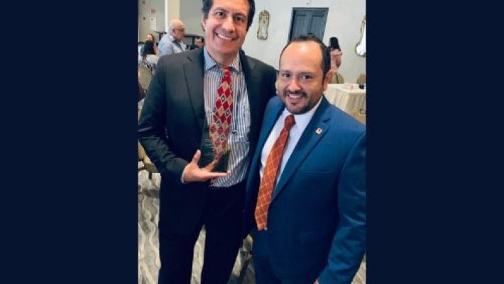 Joseph Michael Dickerson With Colleagues