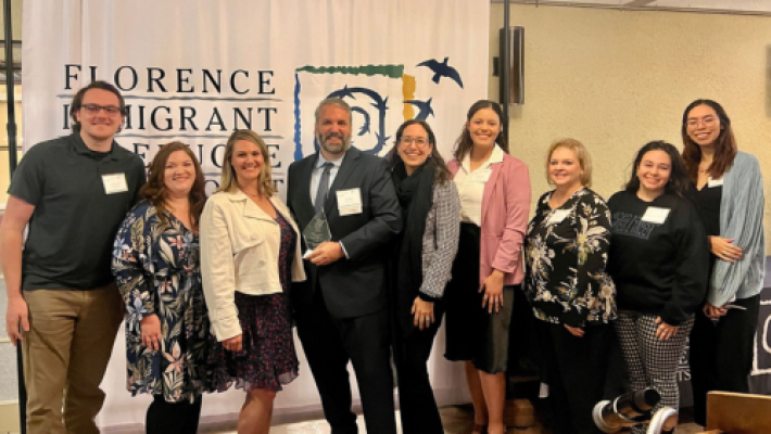 Juan Carlos Flamand with team