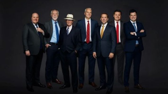 Justin T. Boren With Team