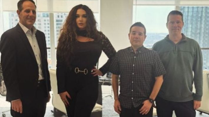 Karie Boyd with team-mate